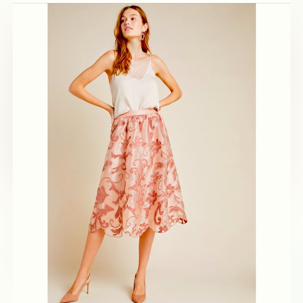 Pink Maeve Skirt NWT size L
